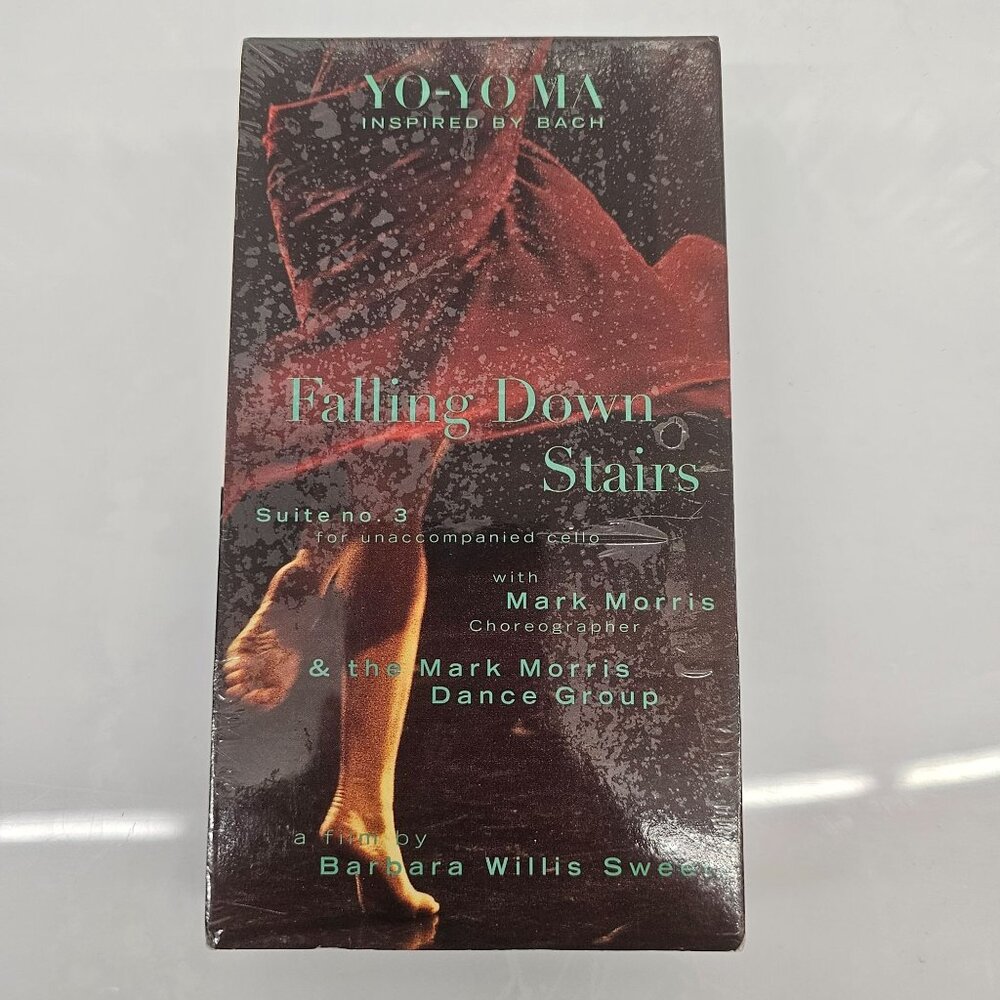 Yo-Yo Ma Inspired By Bach Falling Down Stairs Collectible VHS Hi-Fi Stereo Sony